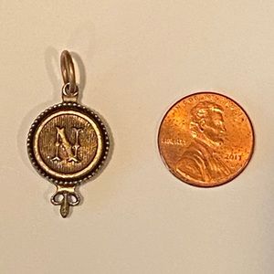 Grandmother’s Buttons “N” charm.